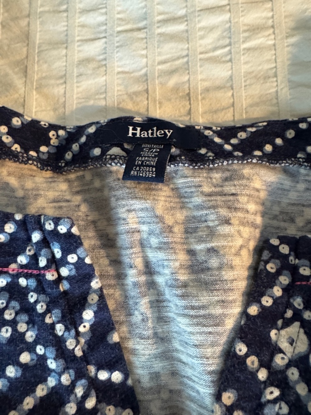 Hatley Navy Polka Dress